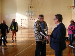 Turniej Halowy Piłki Nożnej Domów Pomocy Społecznej. 1 grudnia 2017r.